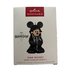 Hallmark Keepsake Disney Kingdom Hearts 2 Ornament "King Mickey" 2024 NIB